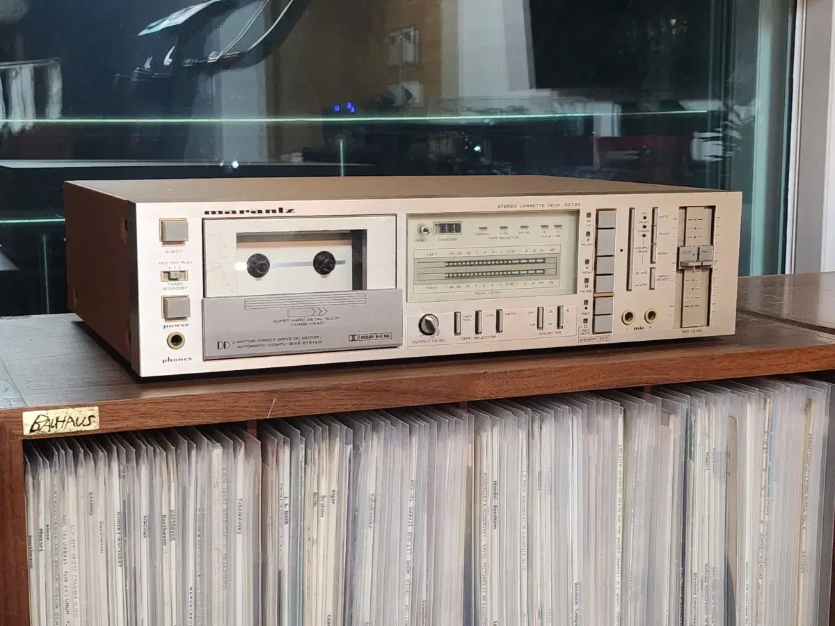 명기 마란츠 Marantz SD 720 스테레오 카세트 테이프 데크