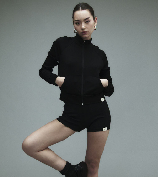 글로니 립 쇼츠 G CLASSIC RIB SHORTS (BLACK) M