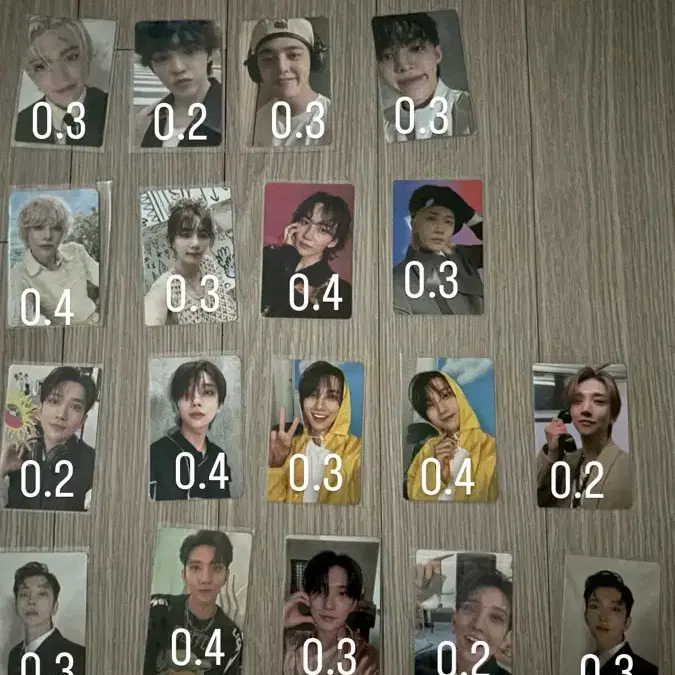 세븐틴 95즈 포카(에스쿱스,정한,조슈아)