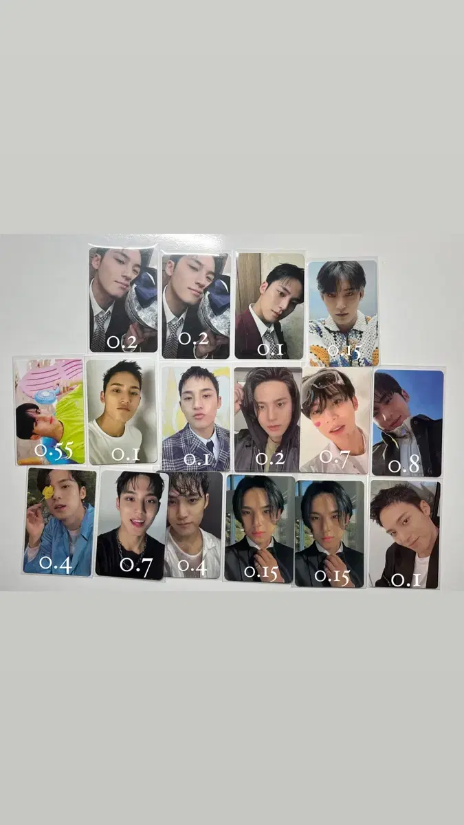 세븐틴 민규 포카판매