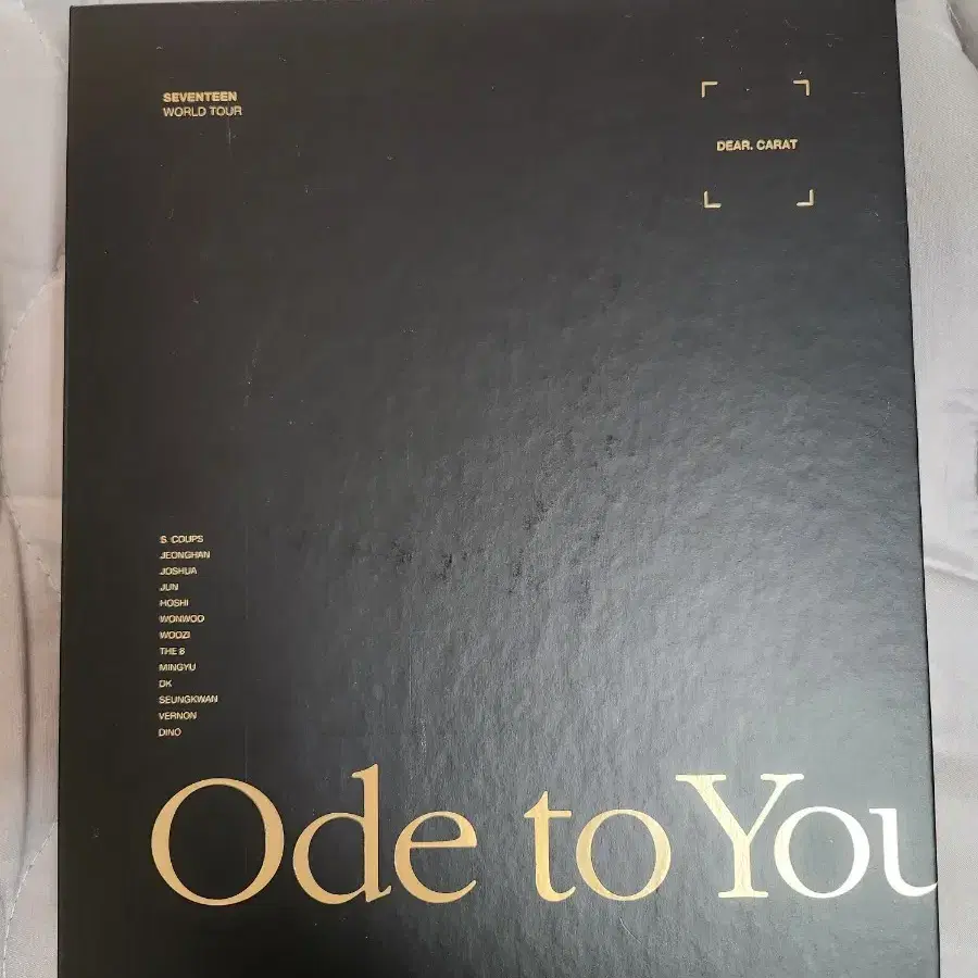 세븐틴 ode to you 콘서트 DVD&BLU-RAY 일괄 양도