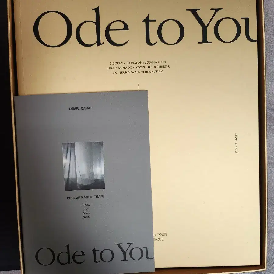 세븐틴 ode to you 콘서트 DVD&BLU-RAY 일괄 양도