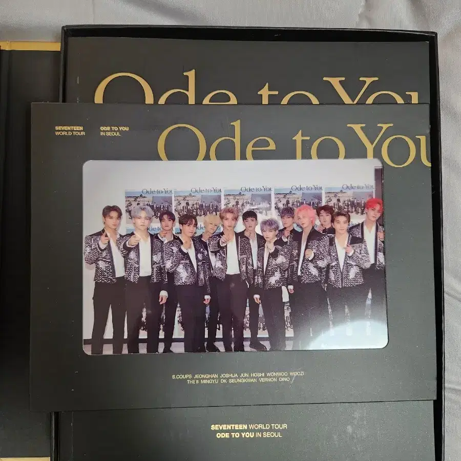 세븐틴 ode to you 콘서트 DVD&BLU-RAY 일괄 양도