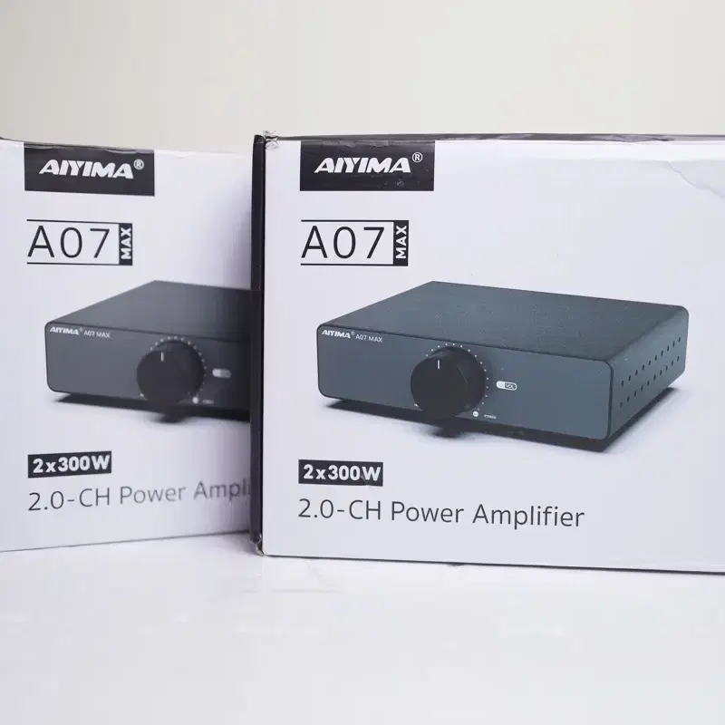 AIYIMA T1 PRO 진공관 프리앰프 + A07 MAX 2대