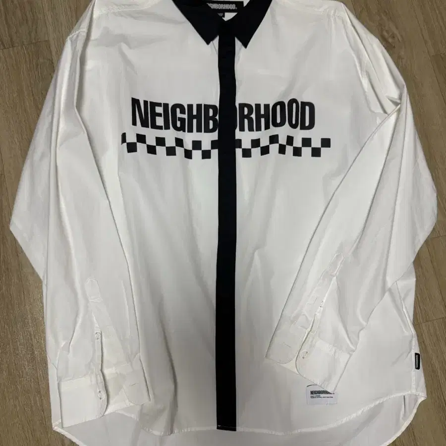 네이버후드  셔츠 블랙 NEIGHBORHOOD TIE SHIRT LS