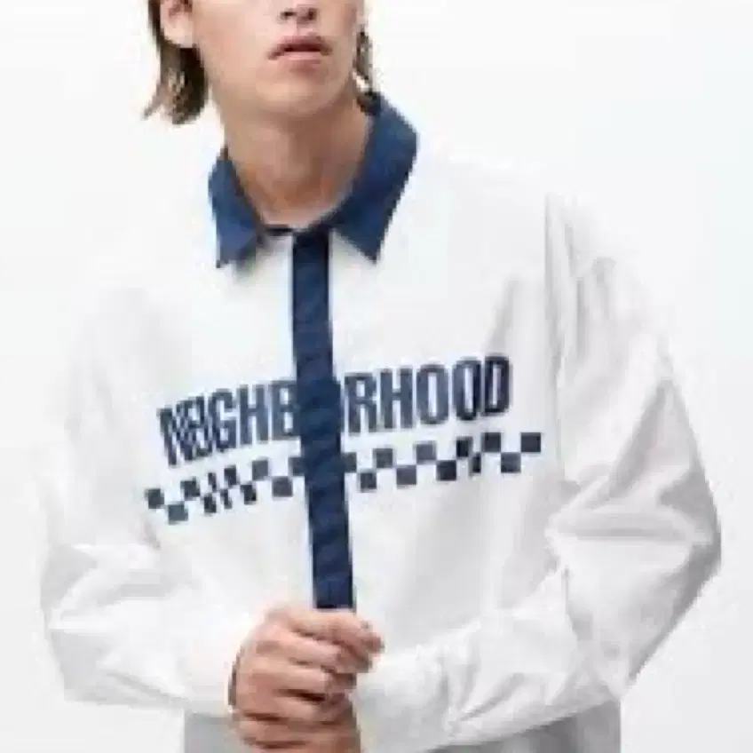 네이버후드  셔츠 블랙 NEIGHBORHOOD TIE SHIRT LS