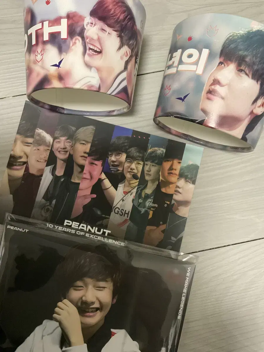 HLE Peanut 10th Anniversary postcard Cup Holder sealed WTS