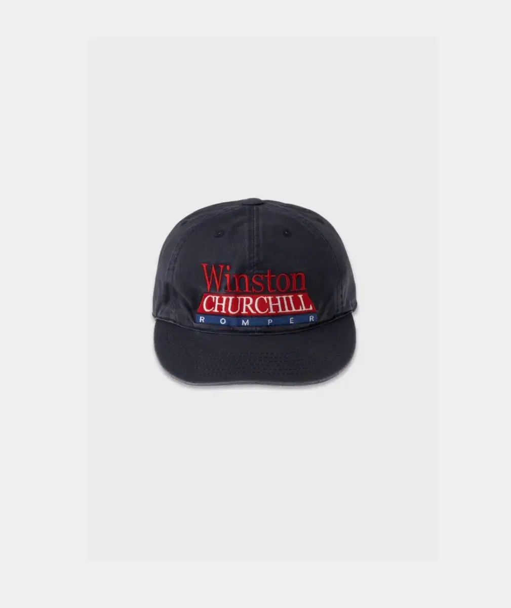 처칠롬퍼 캡 OG 6PANEL CAP NAVY