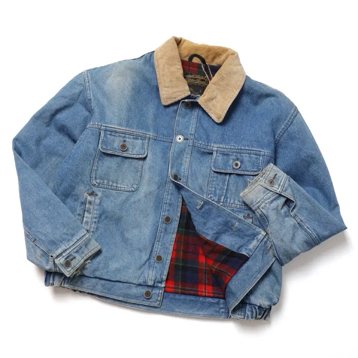 에디바우어 Denim Dungaree Jacket