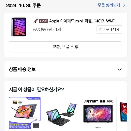 아이패드 미니 62기가