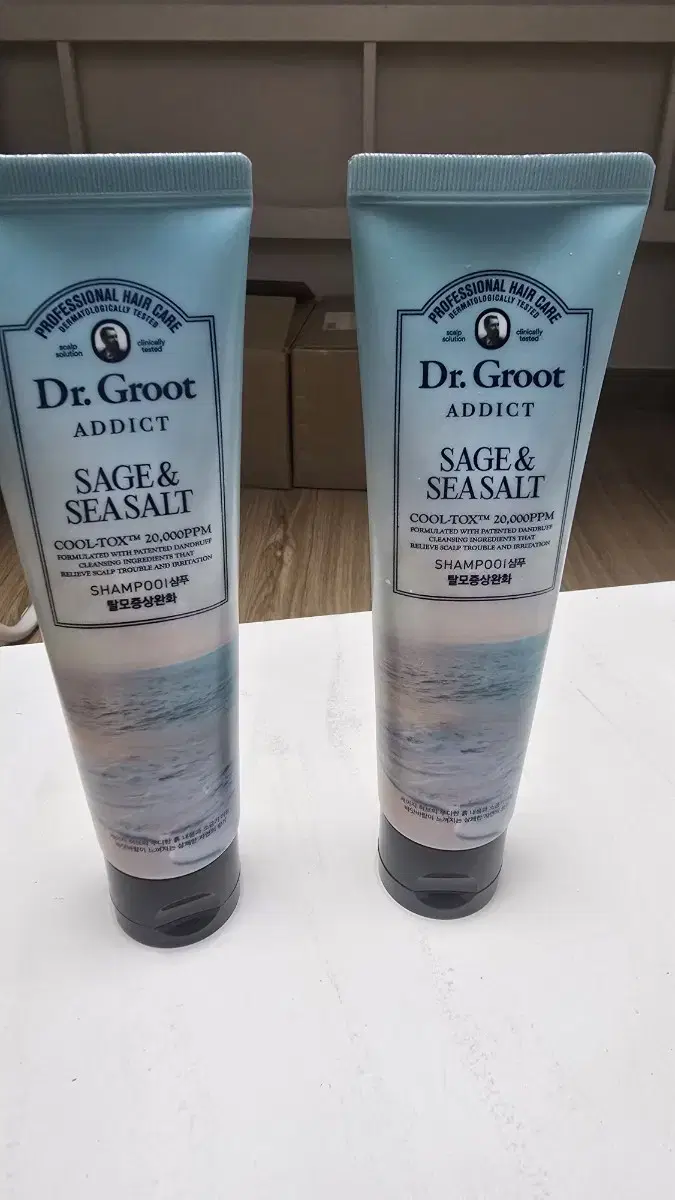 Dr. Groom's Addy's Sage & Coconut Salt Shampoo 100ml + 100ml