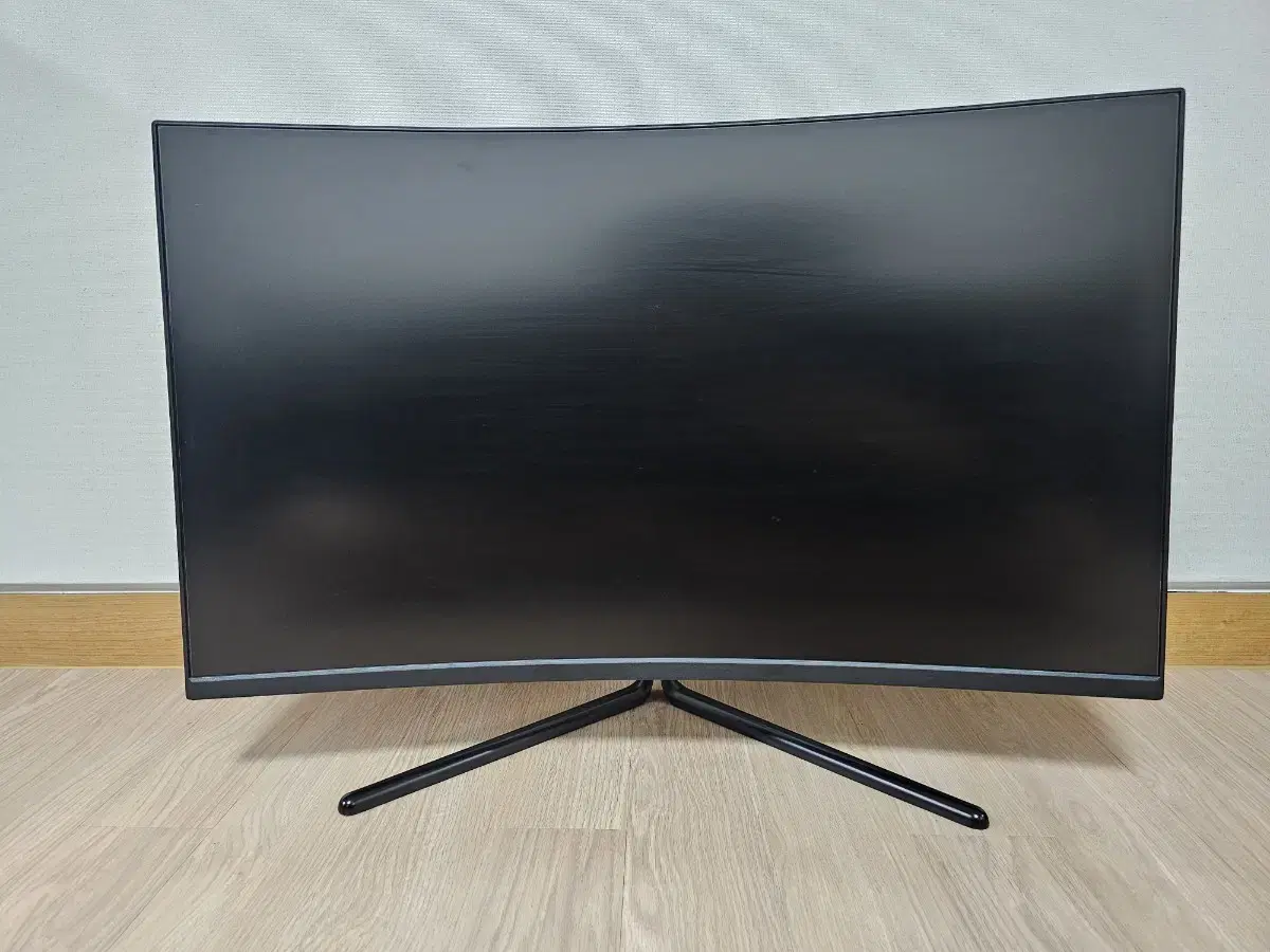 한성컴퓨터 TFX32U06V 4K HDR 1500R 커브드 모니터 (2대