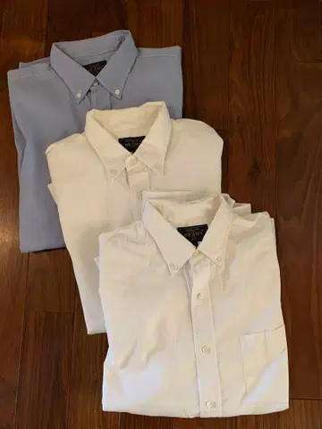 빔즈플러스 버튼 다운 셔츠 3장 세트