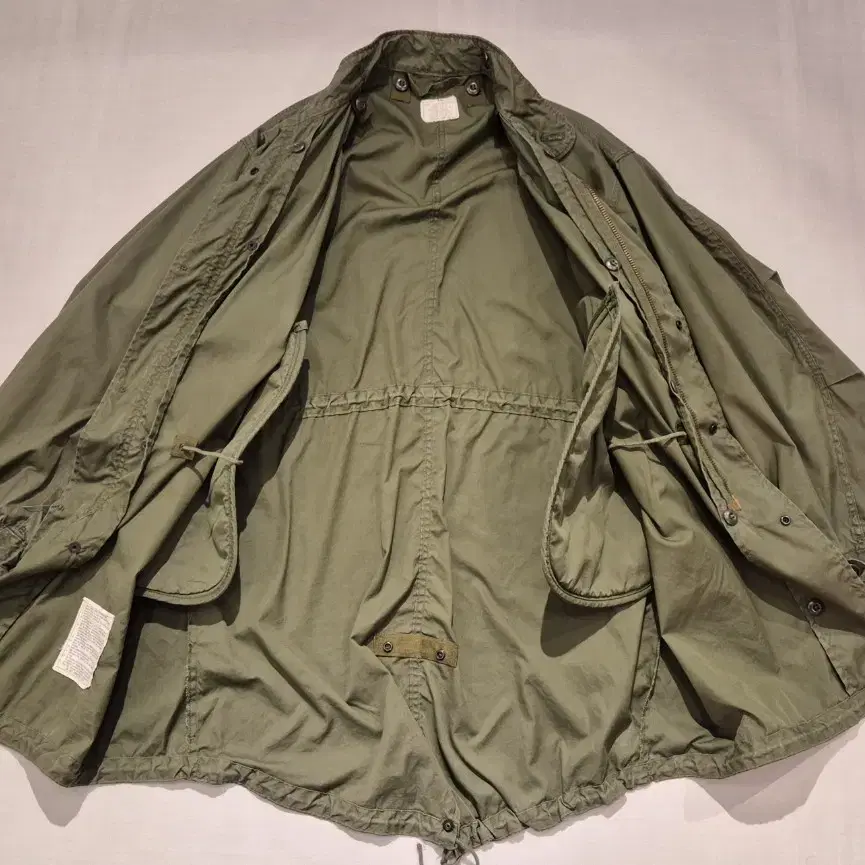 L~>70s u.s army m65 피쉬테일 파카