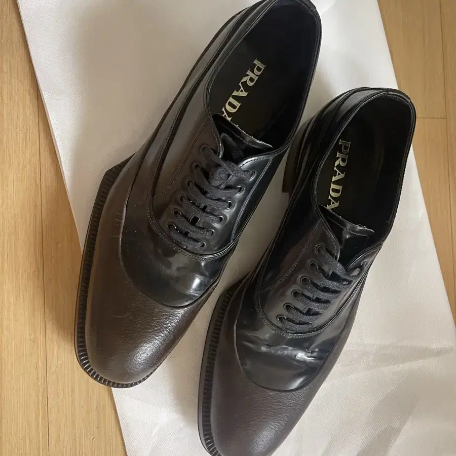 Prada 프라다 남성 구두 uk size 8 사이즈 270