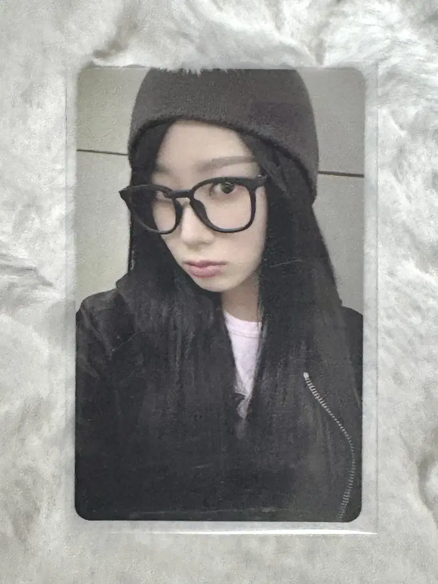 에스파 지젤 아마겟돈 kms 포카 미공포 특전 럭드 카리나윈터닝닝