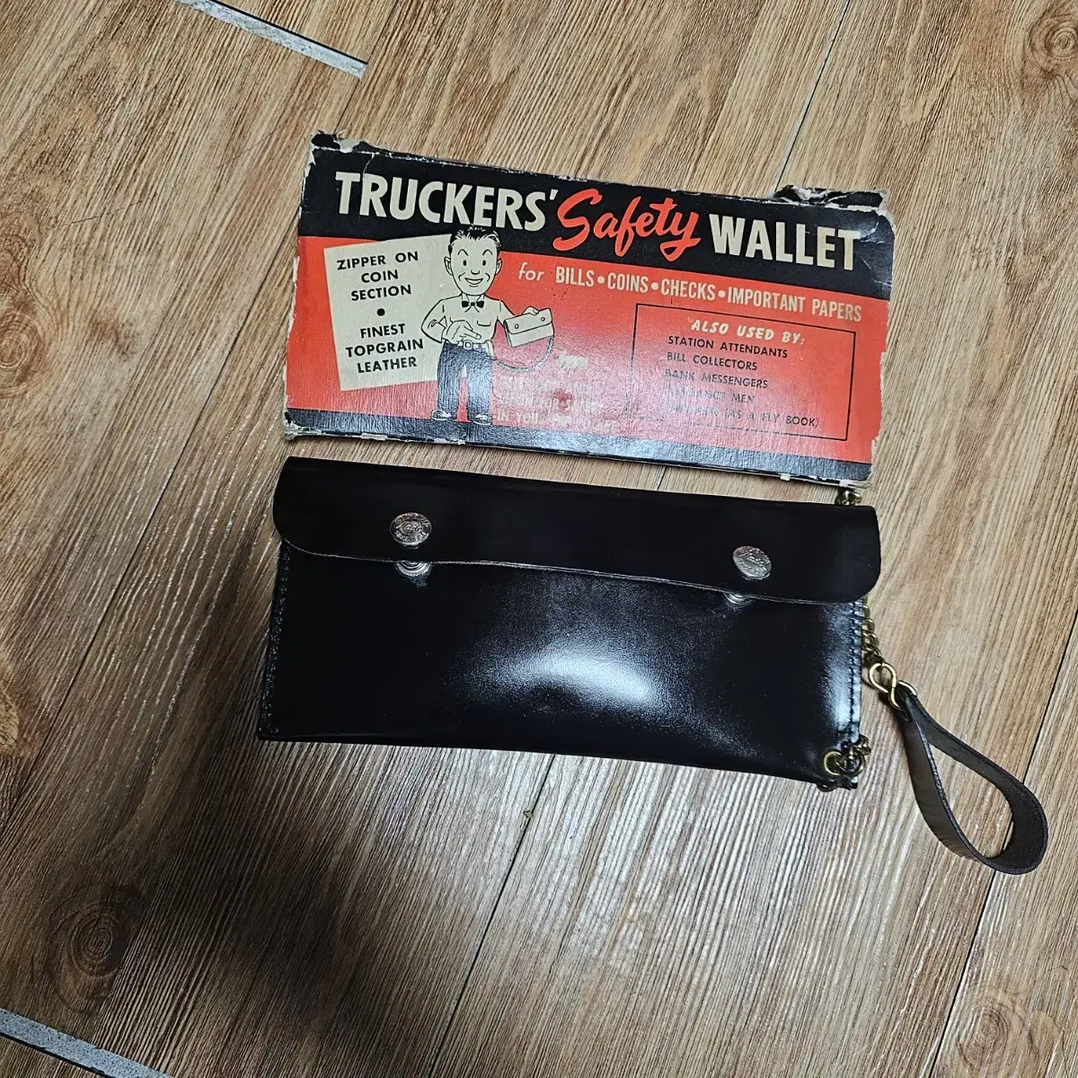 Vintage Trucker's Wallet in Original Box