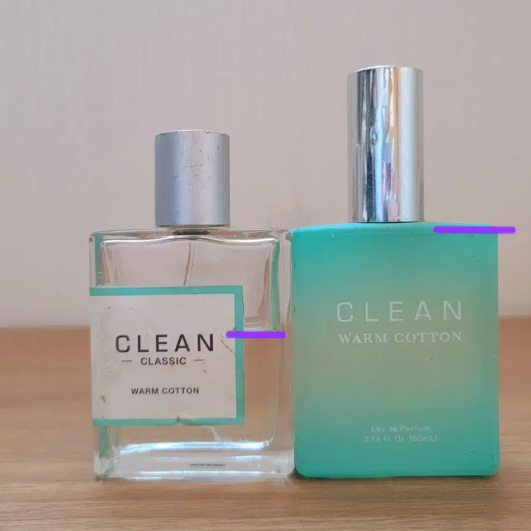 (일괄판매)클린 웜코튼 60ml+클린 클래식 웜코튼 60ml 향수