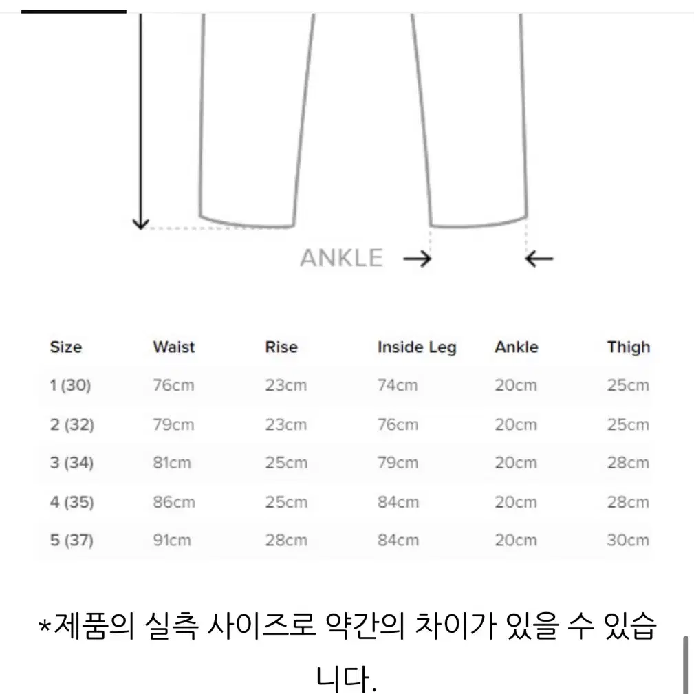 (새제품) 오어슬로우 105 슈퍼 블리치데님