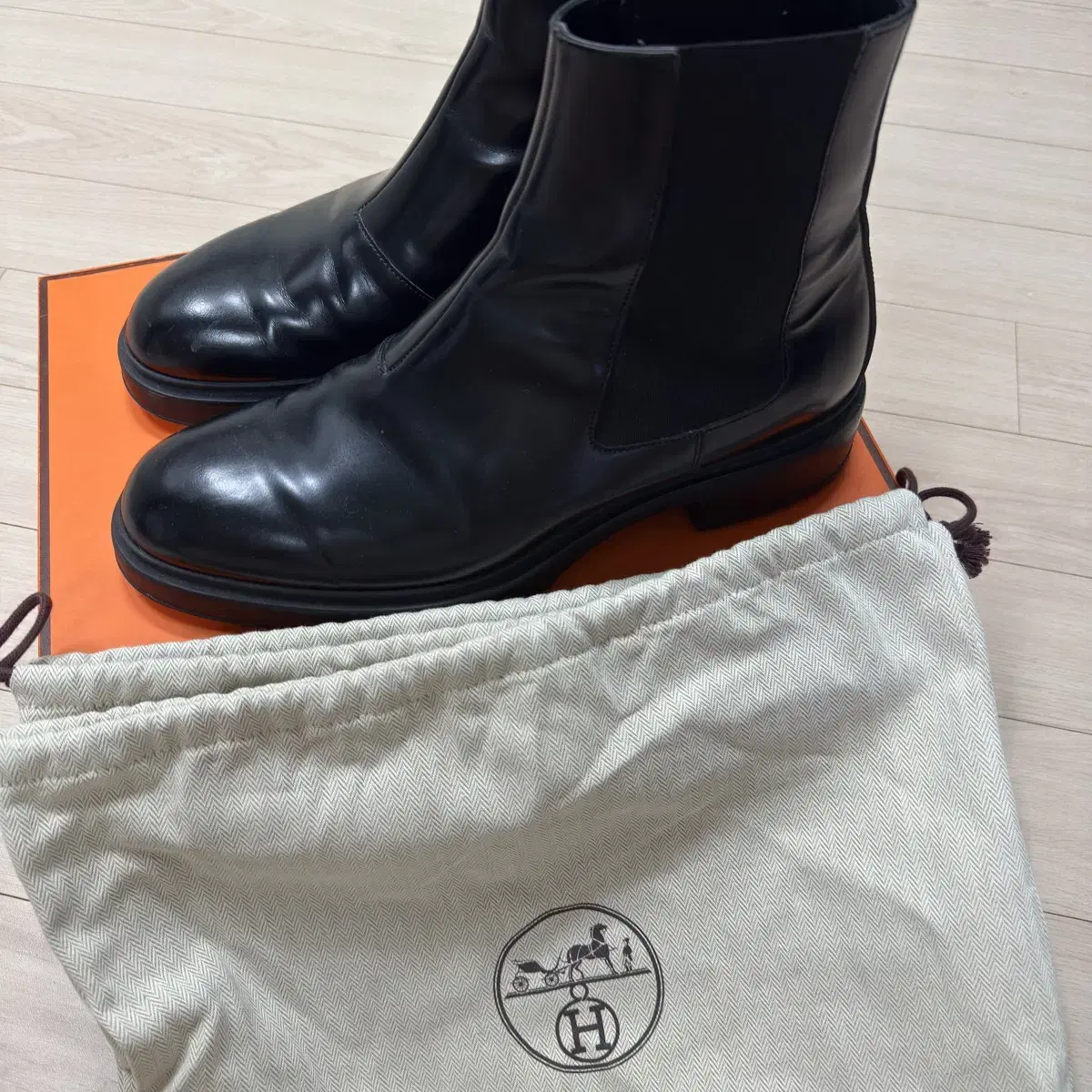 에르메스 Hermes Bottines Fusion Boots 부츠 큰사이