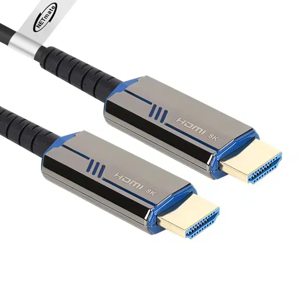 HDMI 2.1ver 고해상도 메탈 연결 장거리 케이블 블루 30m