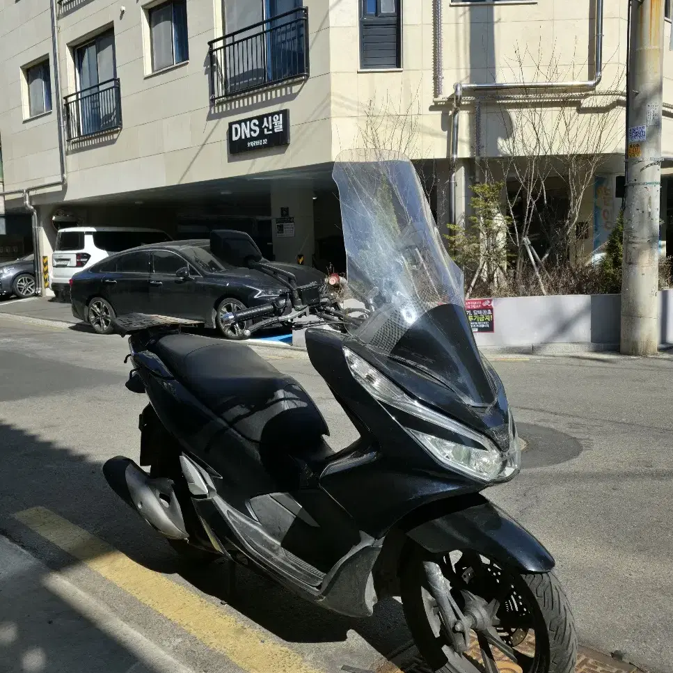 18년식 더뉴 PCX150 ABS 블랙 팝니다