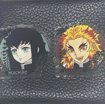 귀멸의 칼날 무이치로 렌고쿠 핀 배지 세트