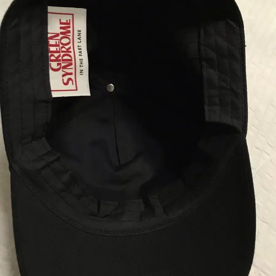 그린 신드롬 모자 볼캡 BANNER 5-PANEL CAP-BLACK