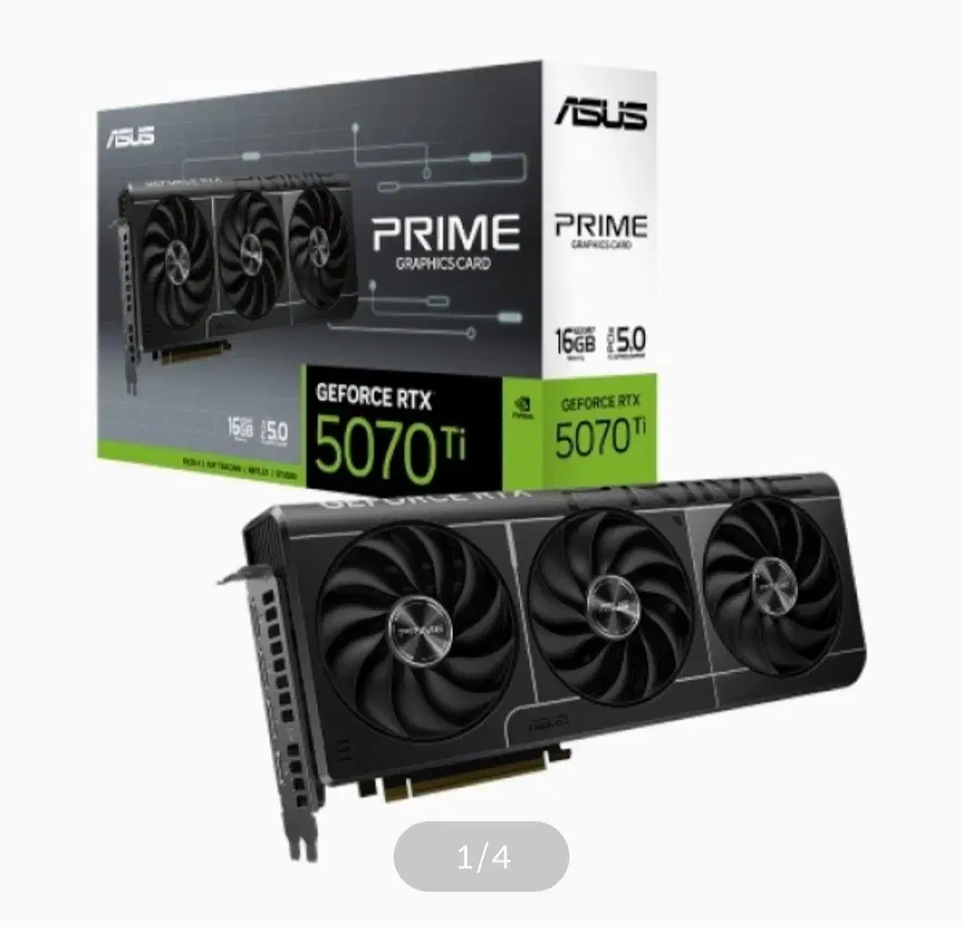 ASUS PRIME RTX 5070TI D7 16GB