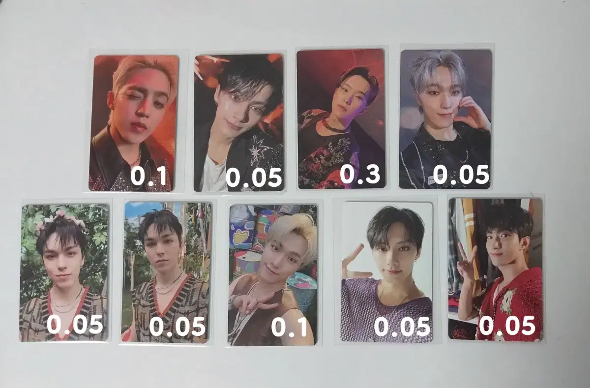 SEVENTEEN face the sun photocard WTS