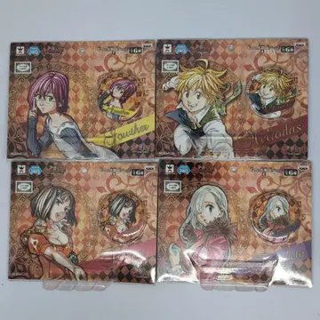 일곱개의 대죄 프라이스 캔뱃지 메리오다스 고우셀 엘리자베스 디안느