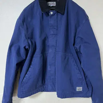 STÜSSY WORKGEAR JACKET BLUE XL Stüssy Men's' Workgear Jacket in Blue | LN-CC®