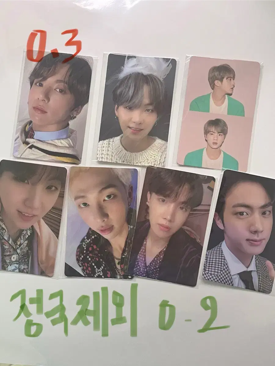 photocard Quick sale wts Map of the Soul