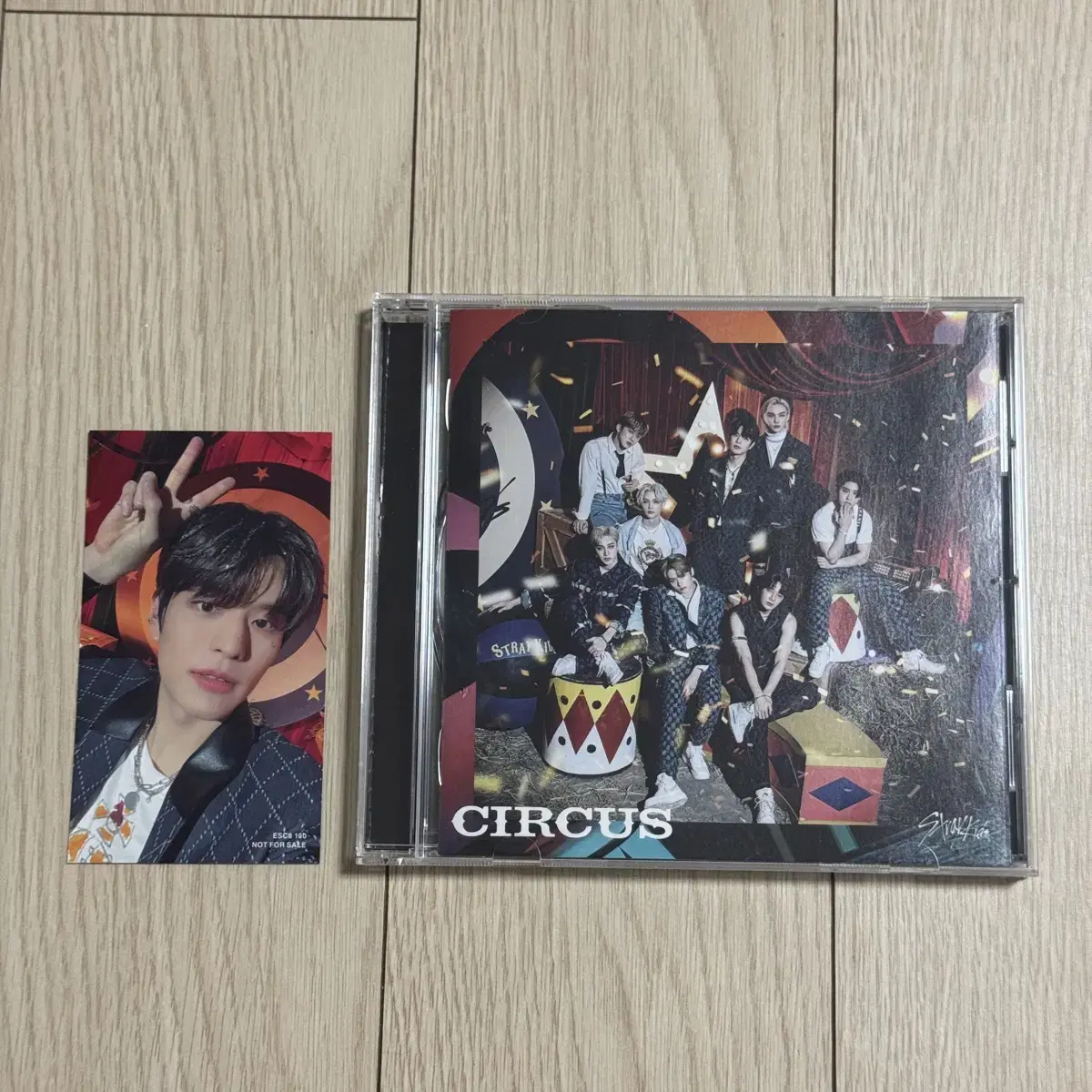 스트레이키즈 서커스 circus 일본 앨범 + 승민 양면 포카