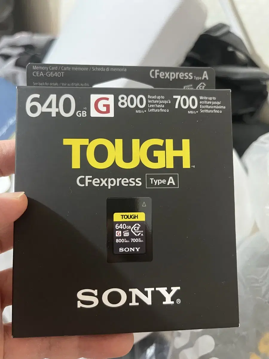 소니 cfexpress type A 640g팝니다.