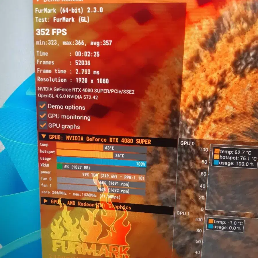 9800x3d rtx 5080 nzxt 리안리 화이트 컴퓨터