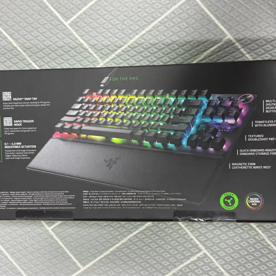 레이저 헌츠맨 v3 pro tkl 미개봉