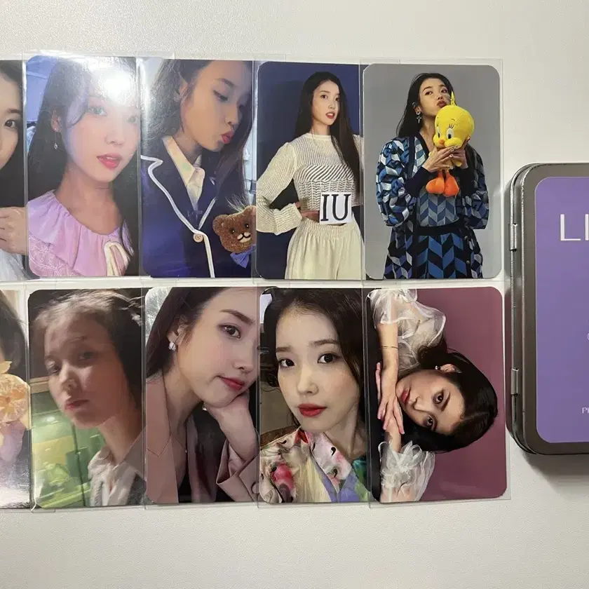 IU | 아이유 IU Lilac Photocard Set on Bunjang Global Site.