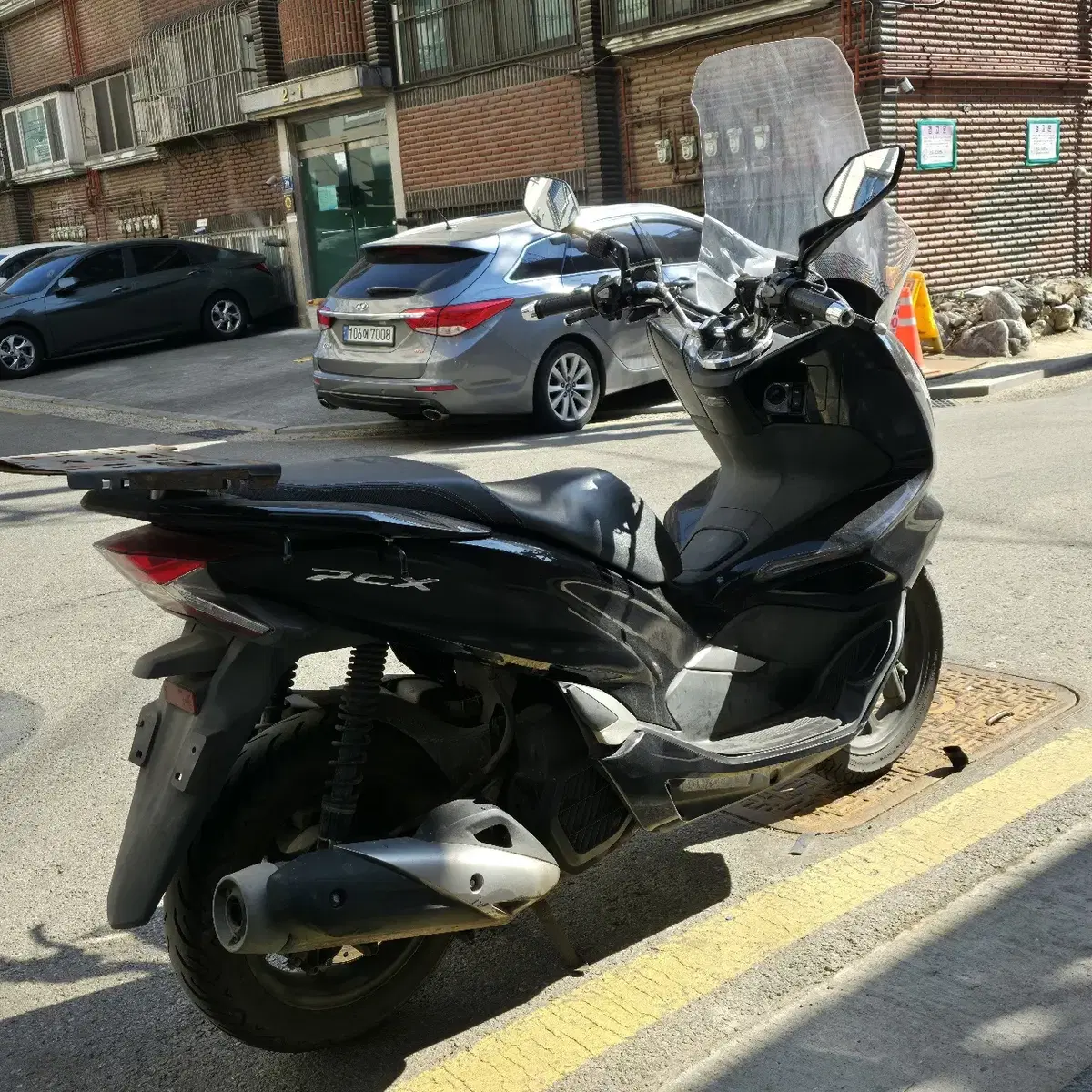 18년식 더뉴 PCX150 ABS 블랙 팝니다