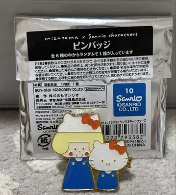 mizutama 산리오 캐릭터즈 핀 배지 헬로키티
