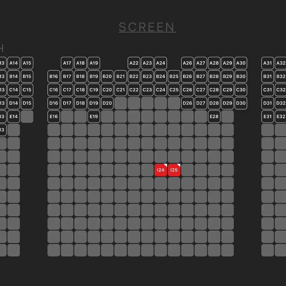 에에올 용아맥 2연석 i열중블명당 cgv 용산 아이맥스