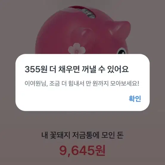 토스 꽃돼지