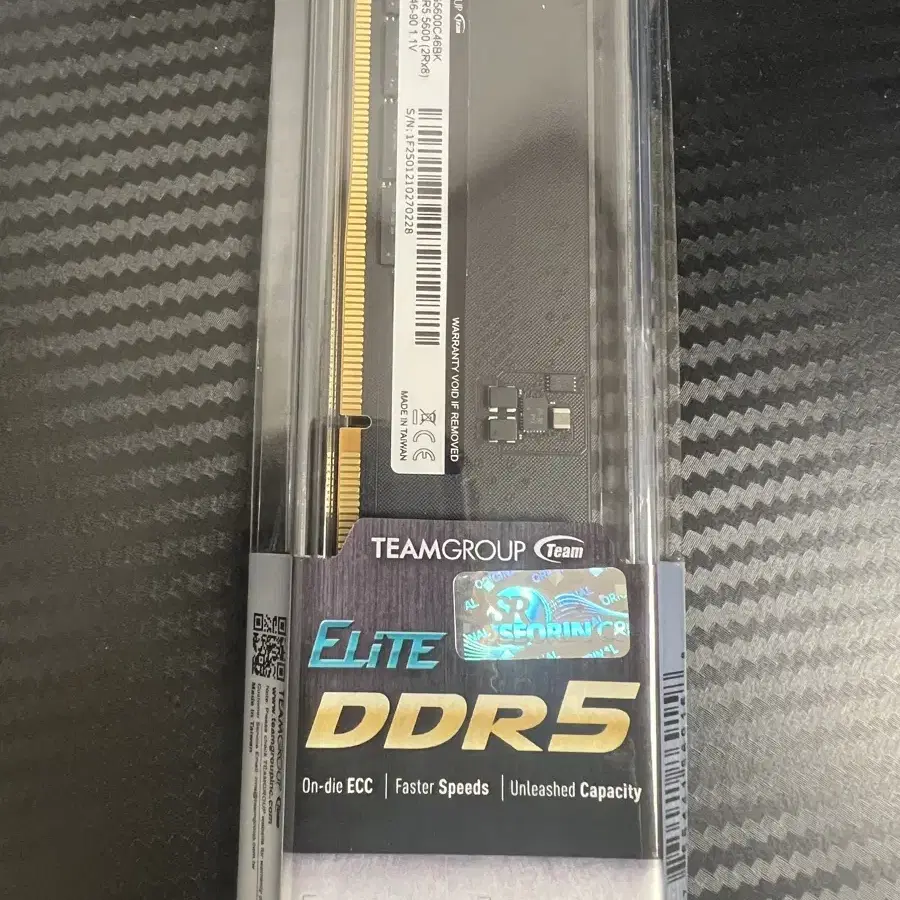 팀그룹 ddr5 32g 5600 메모리 램(미개봉)