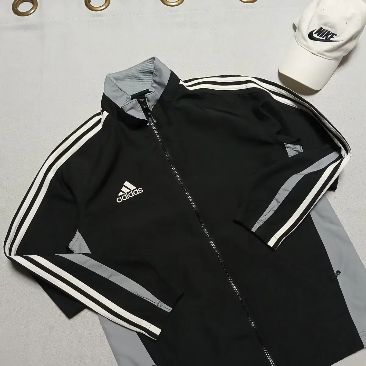 Adidas 아디다스 바람막이 우븐 자켓