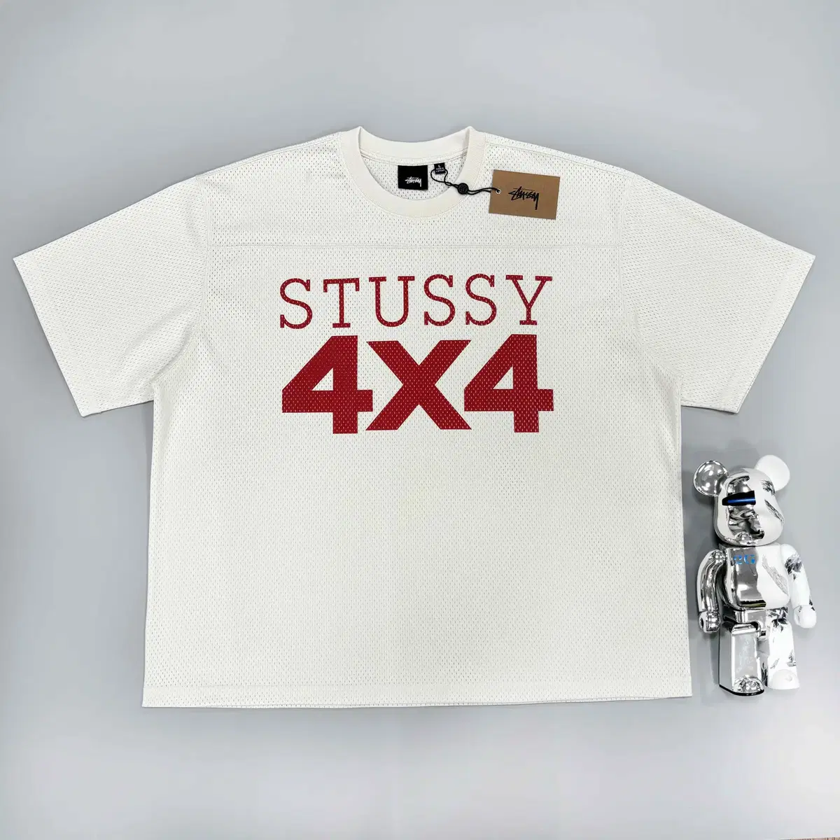 스투시 4X4 메쉬 반팔티 2Color S-2XL