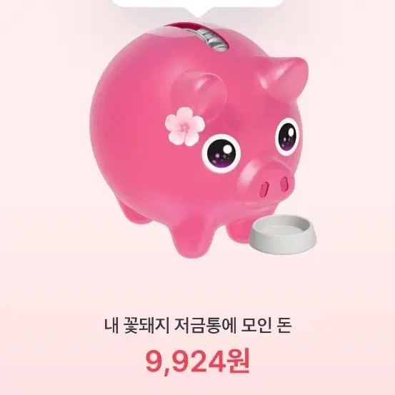 토스 꽃돼지 저금통 혼자서 10000원 채우는 법 알려드려요!! !꿀팁