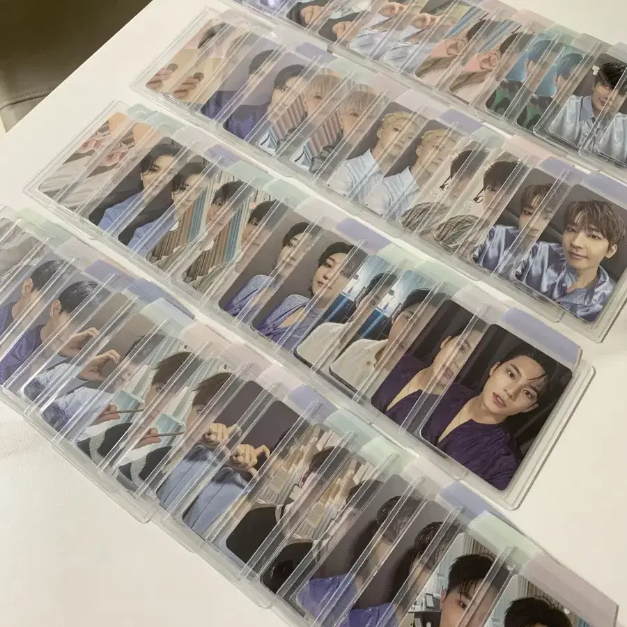 세븐틴 2021,22,23,24 캐랜 캐럿랜드 메모리북 포카 분철 양도