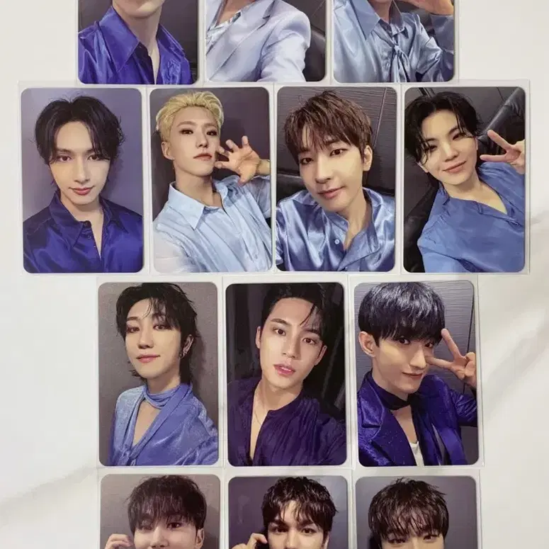 세븐틴 2021,22,23,24 캐랜 캐럿랜드 메모리북 포카 분철 양도