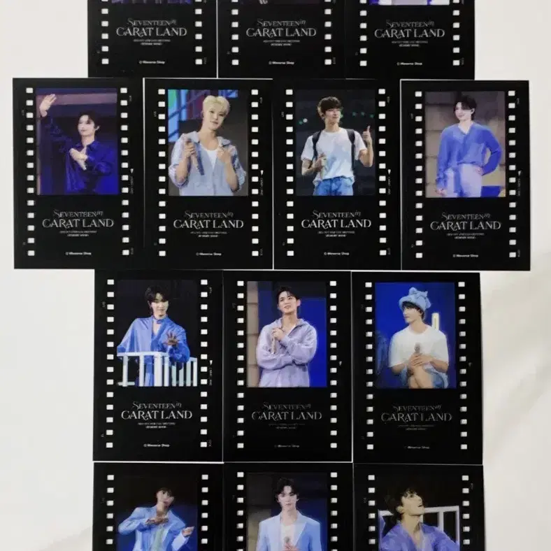 세븐틴 2021,22,23,24 캐랜 캐럿랜드 메모리북 포카 분철 양도