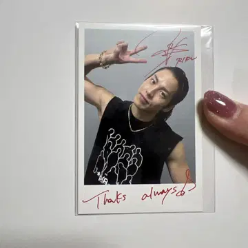RIKU 아오야마 리쿠 포토 카드 DMM THERAMPAGE